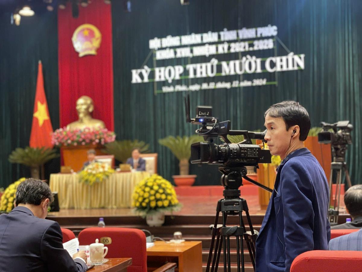 Chi hội nhà báo Đài PT-TH Vĩnh Phúc thực hiện tốt nhiệm vụ năm 2024