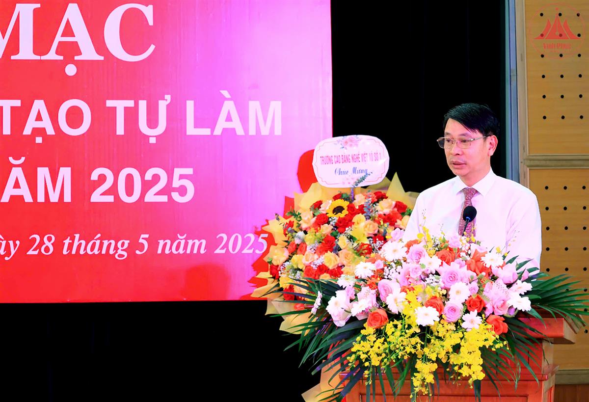 Khai mạc Hội thi Thiết bị đào tạo tự làm tỉnh năm 2025